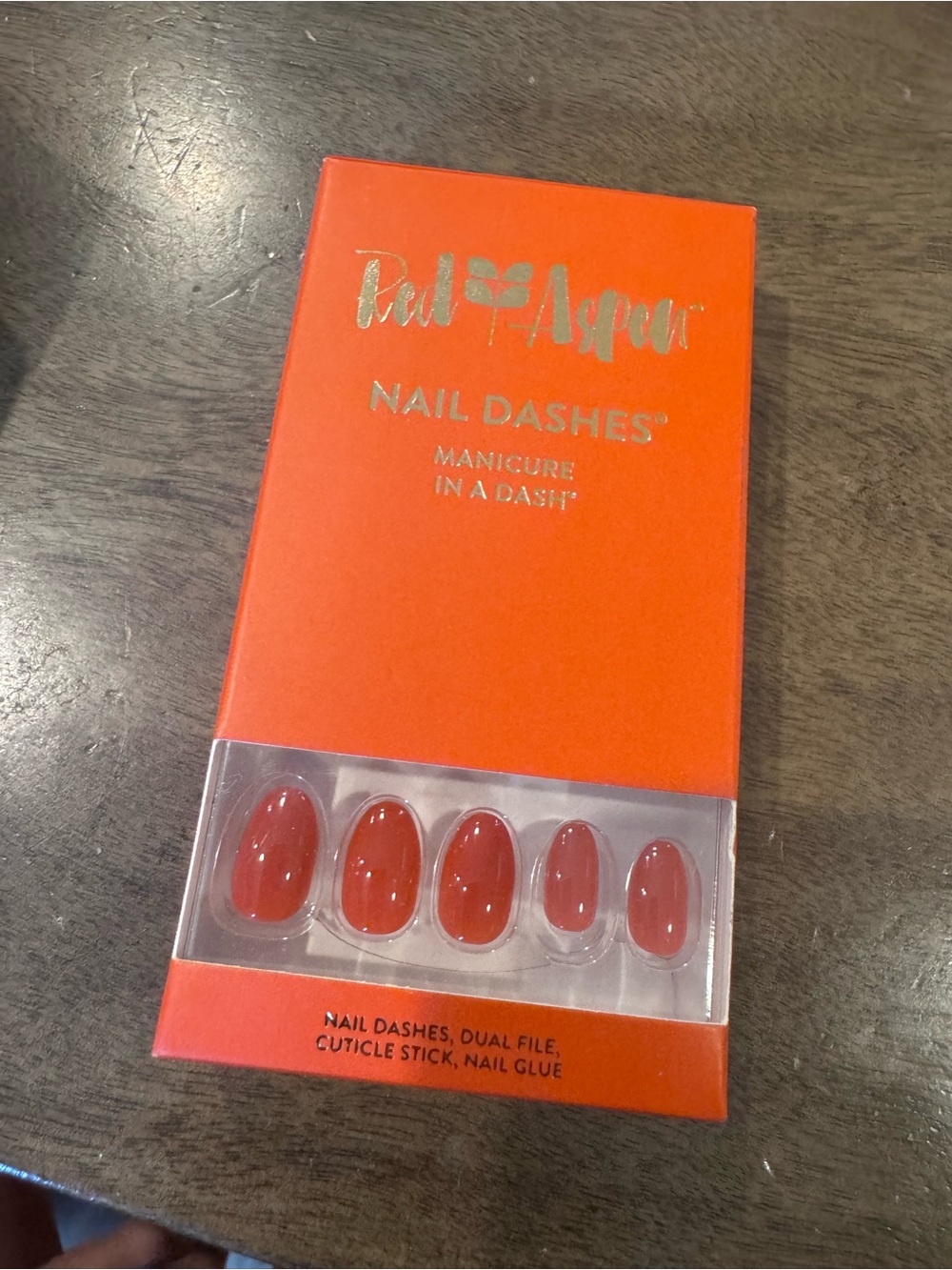 Red Aspen Nails Looking Gourd- Eous, Gail